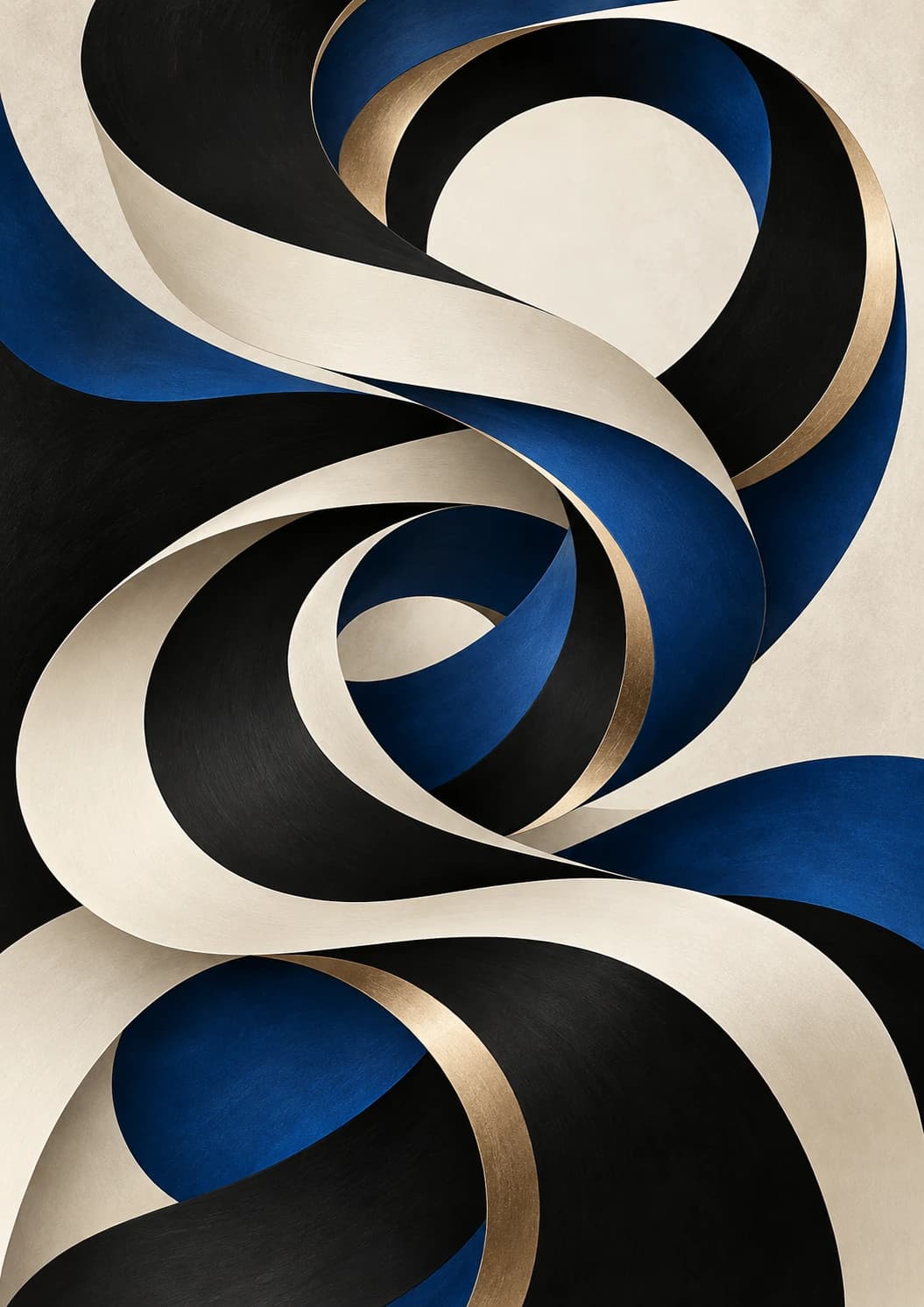 Indigo Ribbons