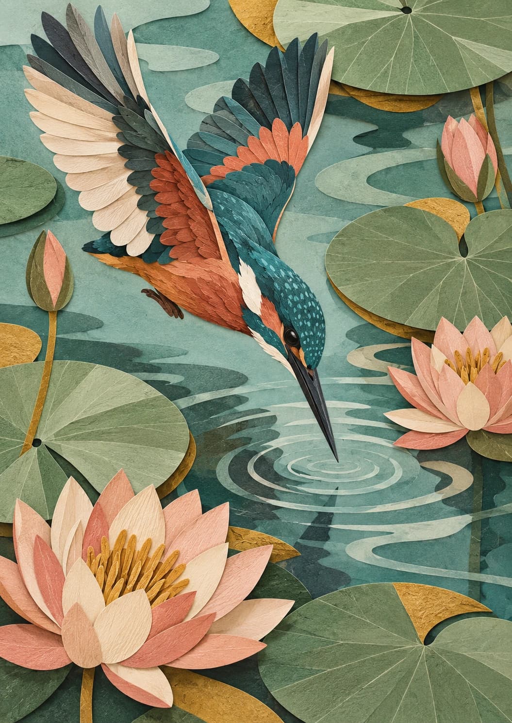 Kingfisher Dive