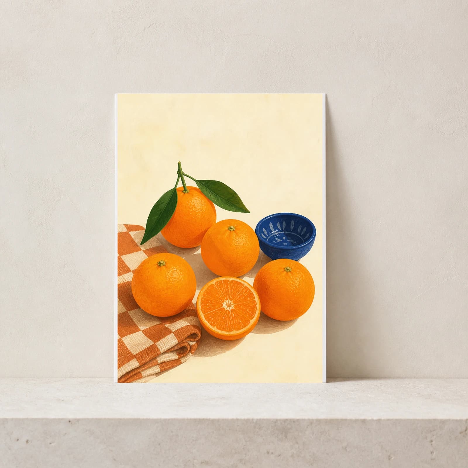 Kinnow Season paper print