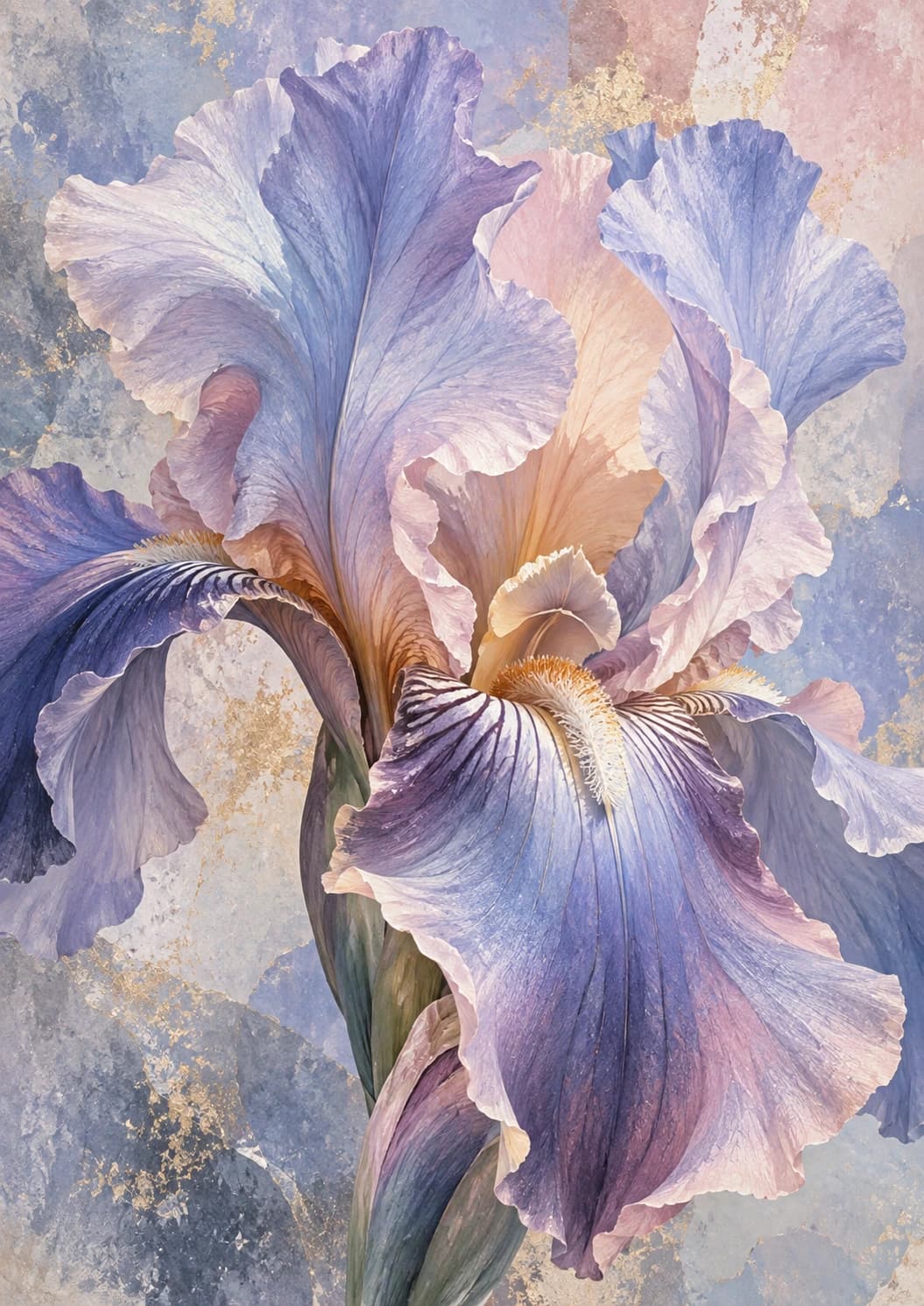 Lavender Iris