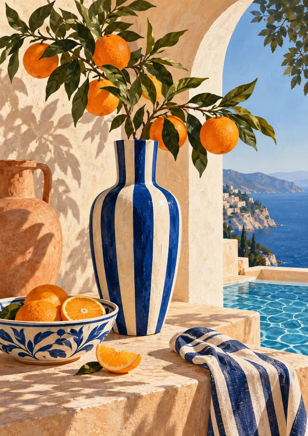 Oranges by the Sea