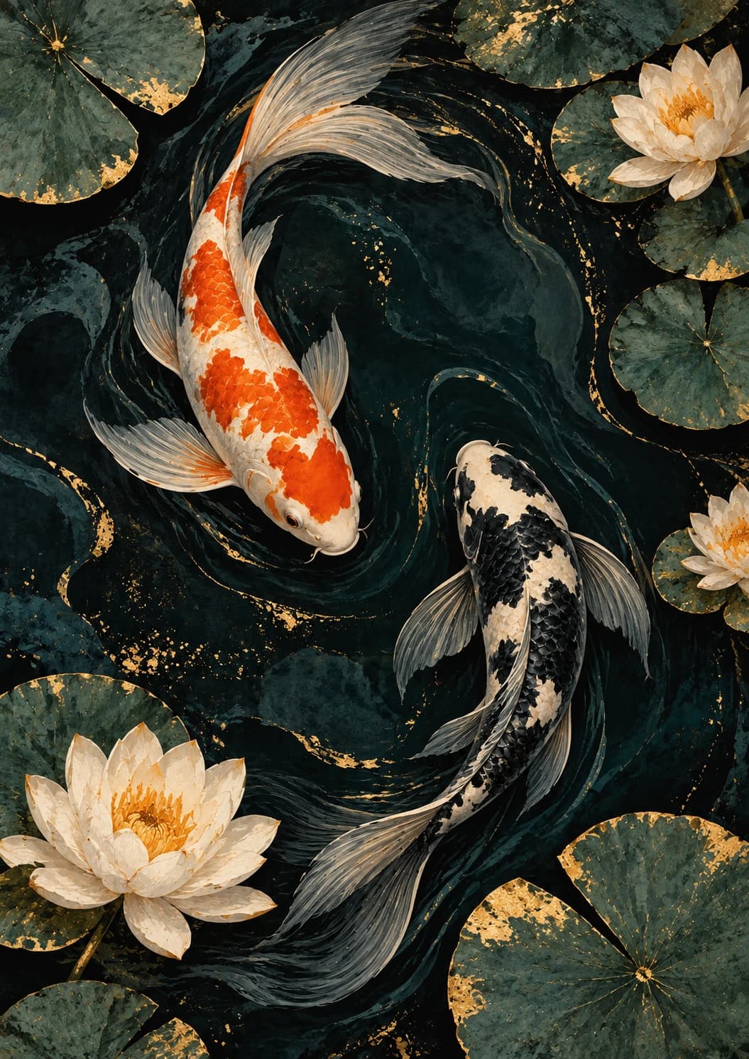 Yin-Yang Koi