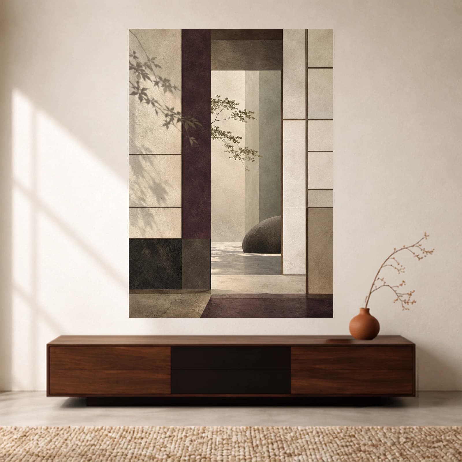 Zen Portal paper print